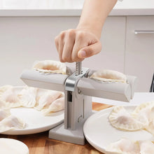 Household dumpling mold for making two at once