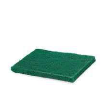 Aqua green scrub sponges, 10-pack for effective cleaning.