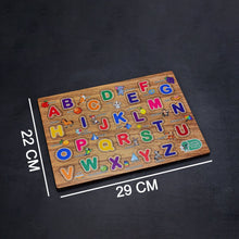 Alphabet puzzle for educational play