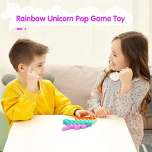 Unicorn toy for stress relief fidgeting.