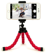 Portable Mini Octopus Tripod Stand with Phone Holder for Live Selfie, Mobile Phone Portable and Adjustable Stand