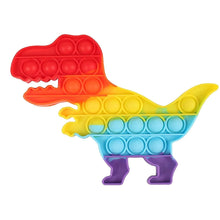 Fidget toy dinosaur for stress relief.