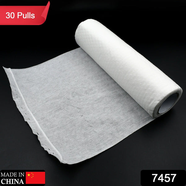 Kitchen Printed Tissue Roll Non-stick Oil Absorbing Paper Roll Kitchen Special Paper Towel Wipe Paper Dish Cloth Cleaning Cloth 30 sheets